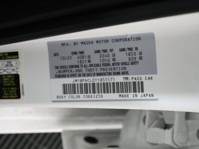 2026 Mazda Mazda3 Sedan 2.5 S Preferred