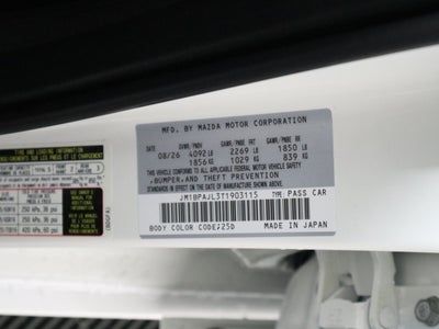 2026 Mazda Mazda3 Hatchback 2.5 S