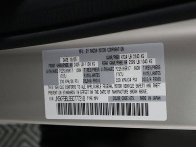 2025 Mazda Mazda CX-5 2.5 S Select AWD