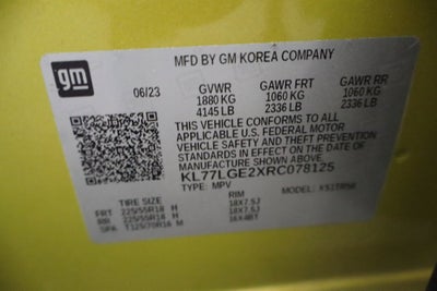 2024 Chevrolet Trax 1RS