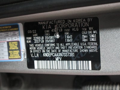 2022 Kia Seltos LX AWD