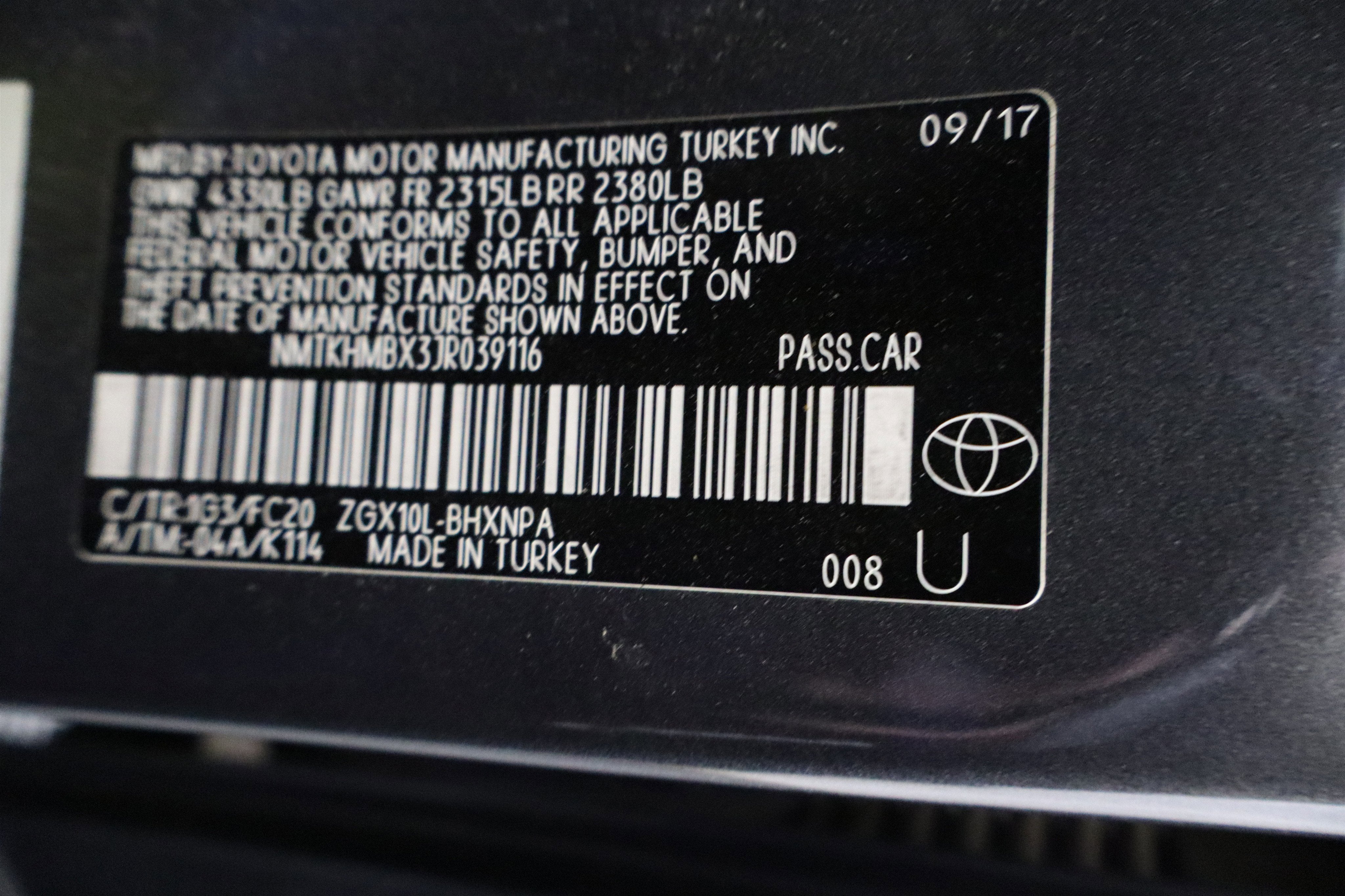 2018 Toyota C-HR XLE Premium