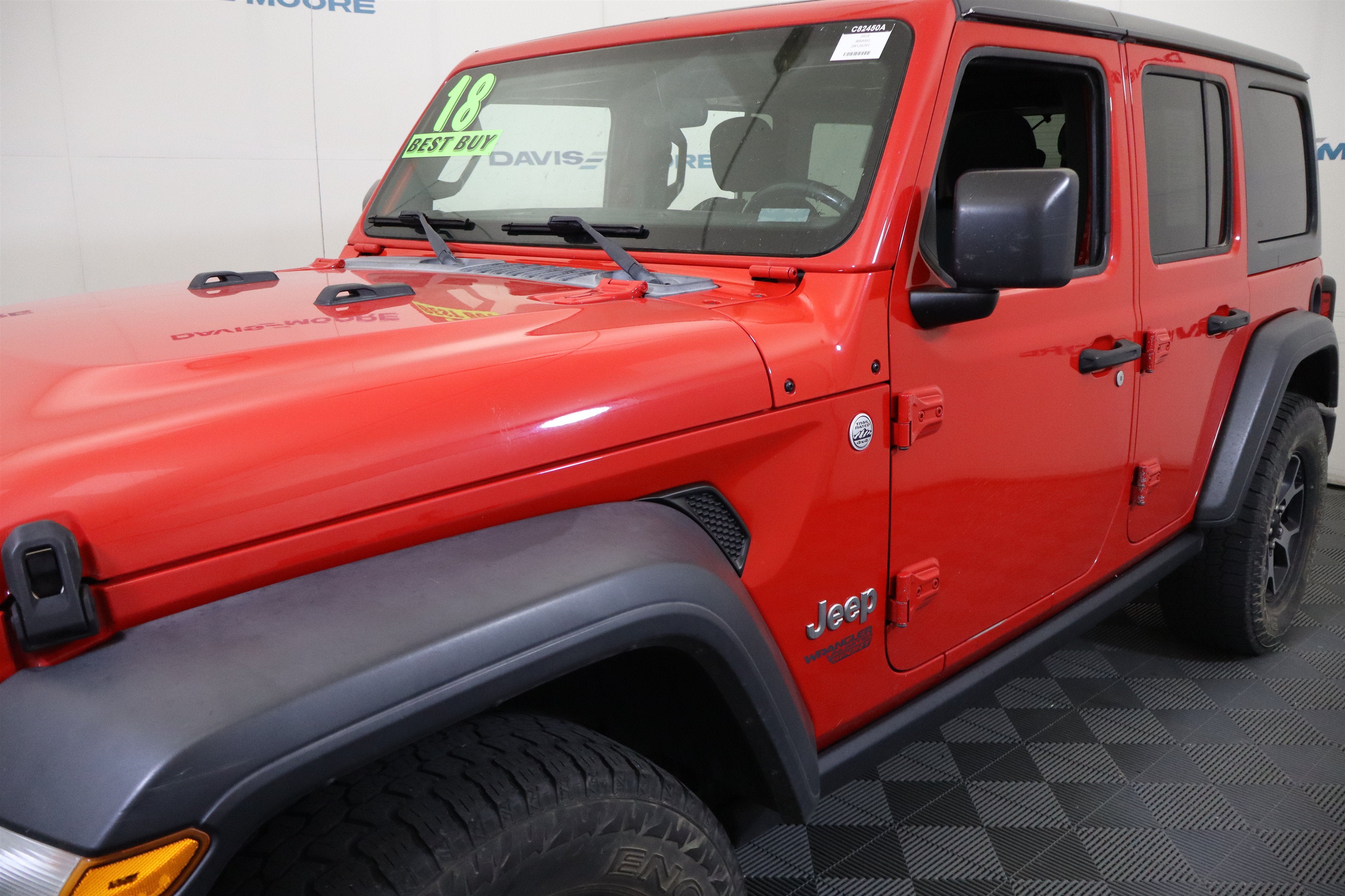 2018 Jeep Wrangler Unlimited Sport S 4x4