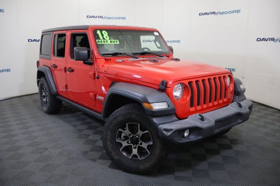 2018 Jeep Wrangler Unlimited Sport S 4x4