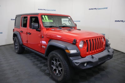 2018 Jeep Wrangler Unlimited Sport S 4x4