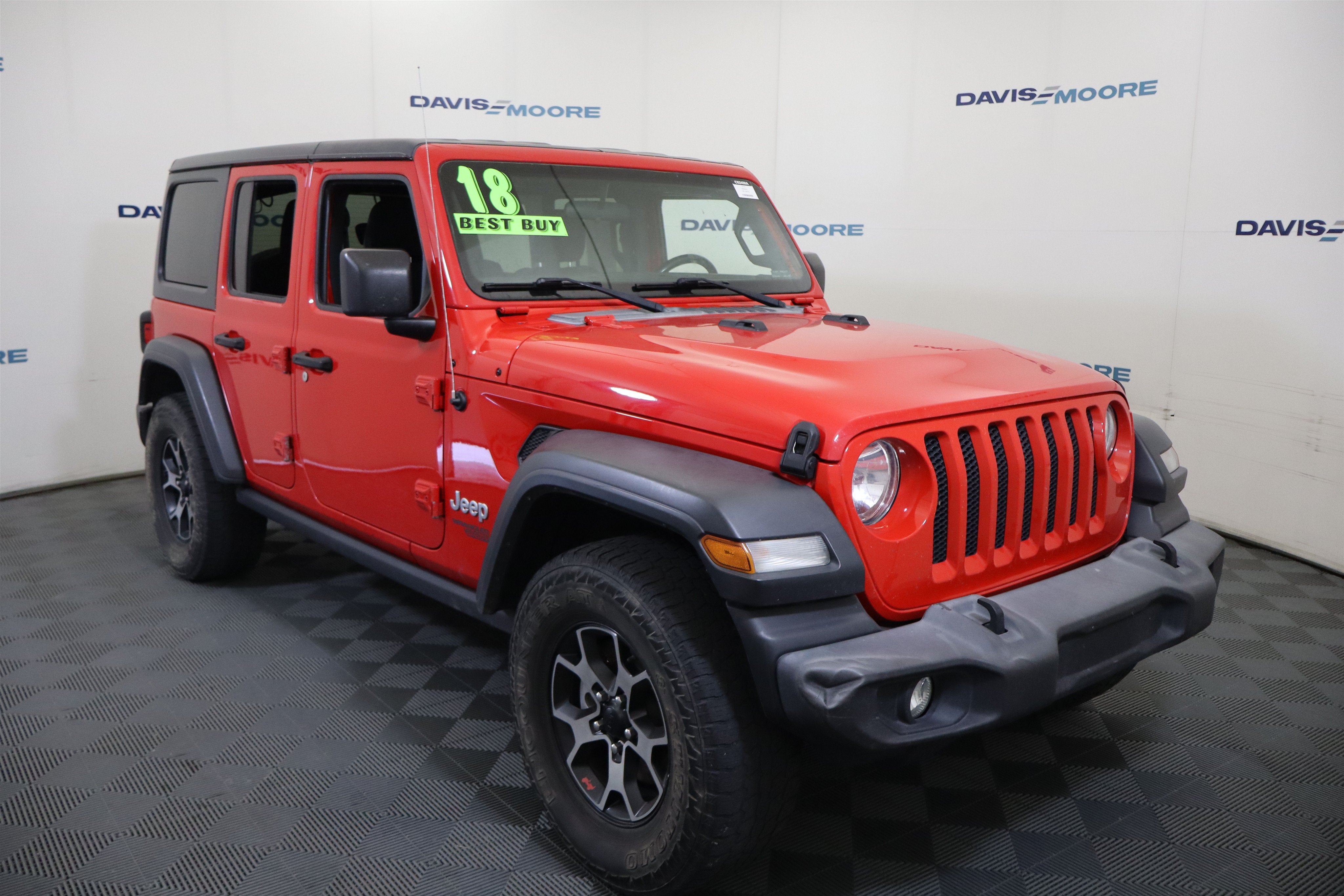 2018 Jeep Wrangler Unlimited Sport S 4x4