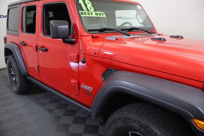 2018 Jeep Wrangler Unlimited Sport S 4x4