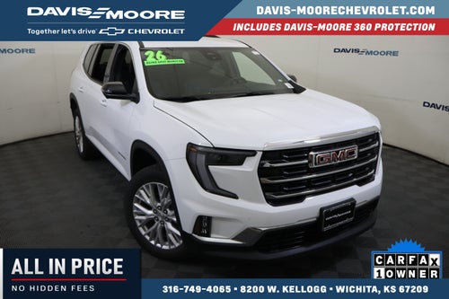 2026 GMC Acadia AWD Elevation