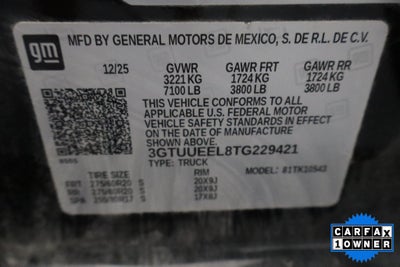 2026 GMC Sierra 1500 AT4 Crew Cab 4WD