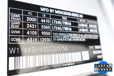 2025 Mercedes-Benz Sprinter Cargo Van Cargo 144 WB