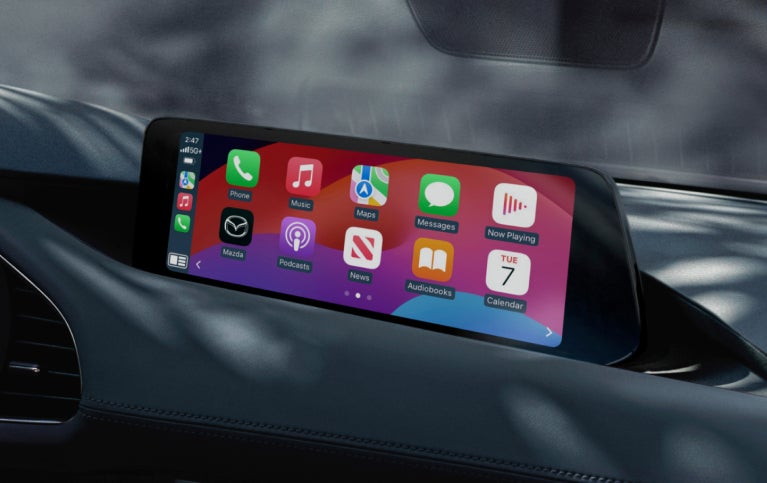 2025 Mazda 3 Sedan -Apple CarPlay Integration Feature | Davis-Moore Mazda in Wichita KS