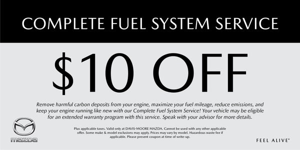 $10 OFF COMPLETE FUEL SYSTEM SERVICE