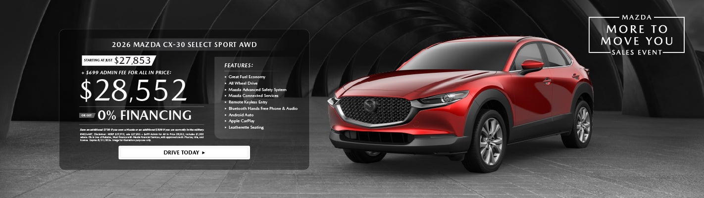 2026 Mazda CX-30