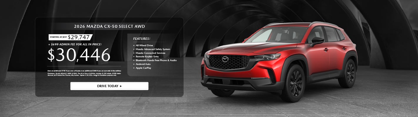 2026 Mazda CX-50